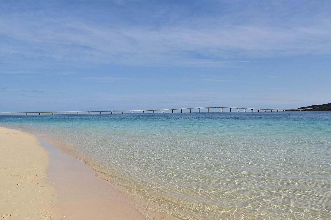 宮古島 与那覇前浜ビーチの別アングルを確認できる実写写真 2